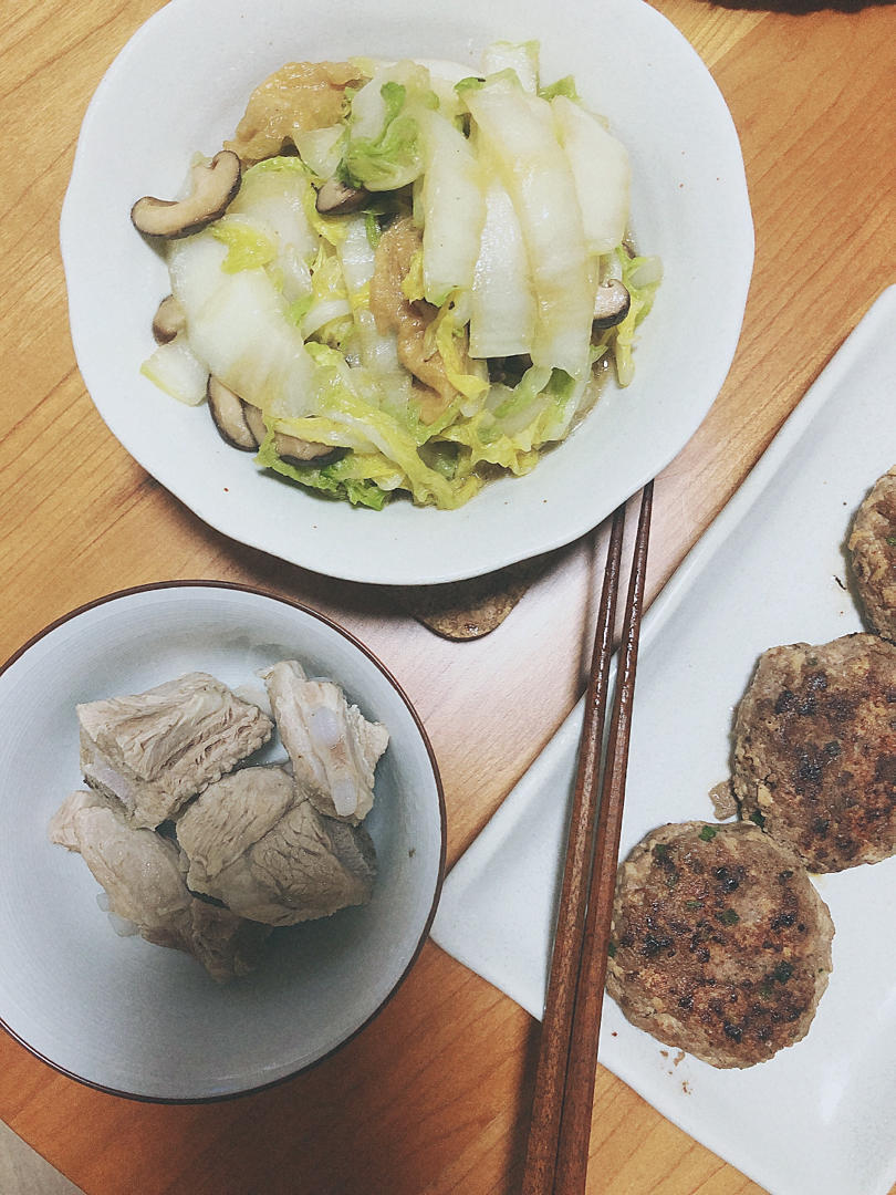 豆腐牛肉饼