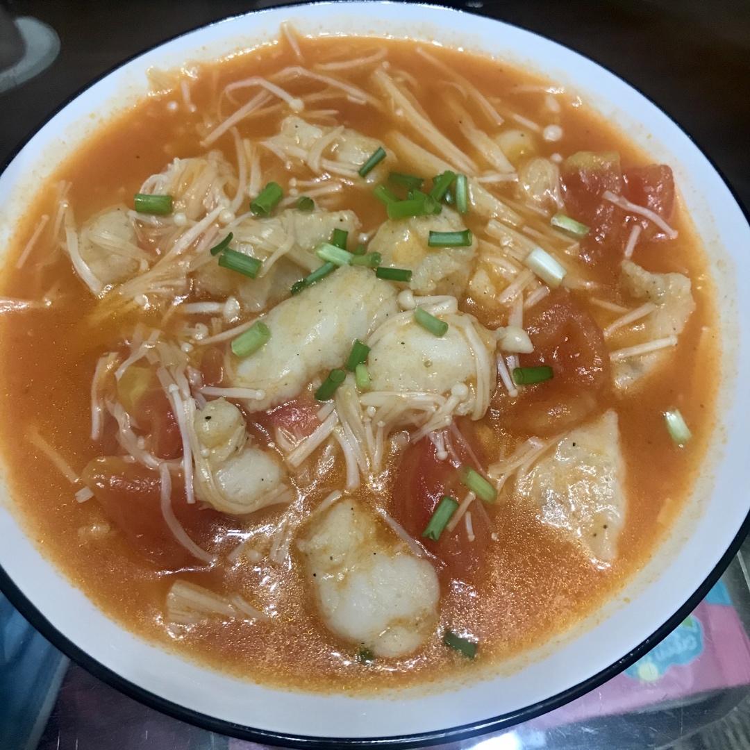 酸爽开胃，番茄巴沙鱼