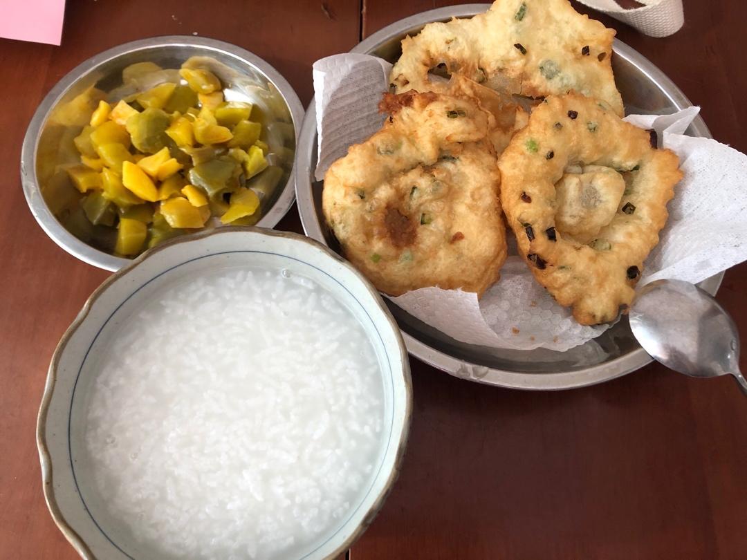 姥姥家的健康炸油饼（不揉面不擀面）