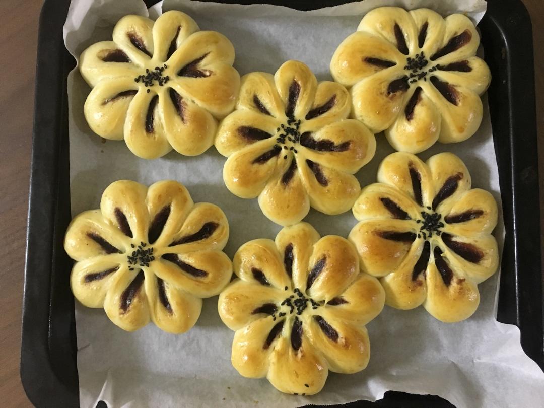 玉米油/米糠油花朵🌼面包