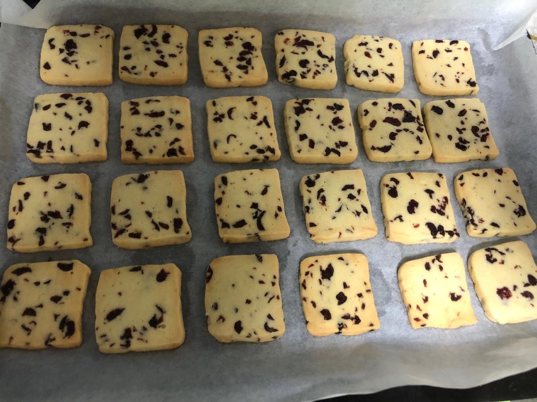 蔓越莓饼干 蔓越莓曲奇