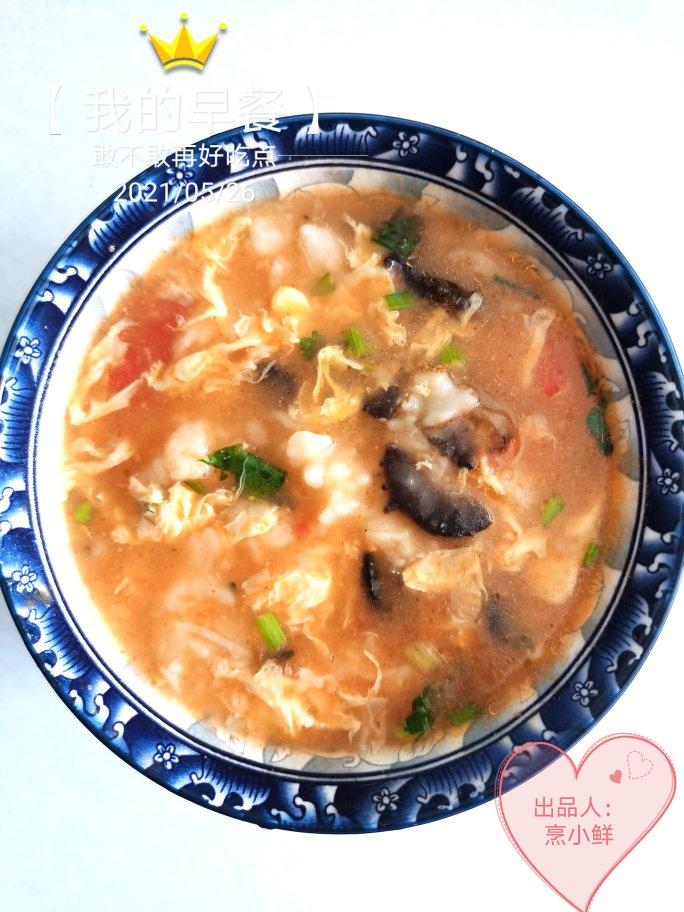 简单早餐-疙瘩汤