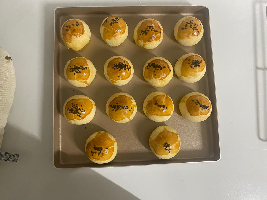 蛋黄酥，手工蛋黄酥