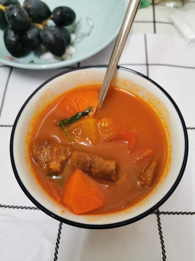 番茄牛肉汤