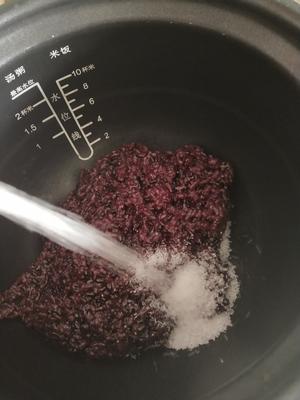 念念不忘的软糯黑米（紫糯米）馅糖三角、馒头包子、发面饼（一次发酵）的做法 步骤7