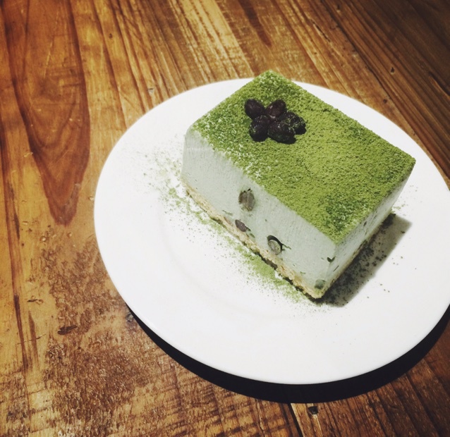 抹茶冻芝士蛋糕