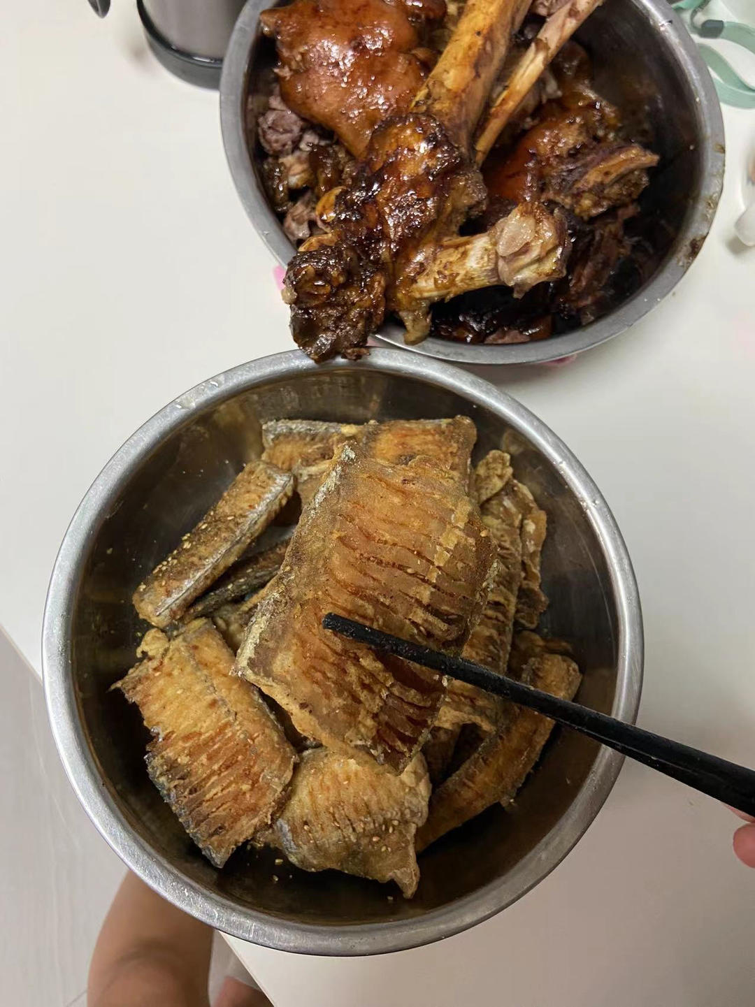 酥酥斑马纹带鱼（香酥椒盐炸带鱼）