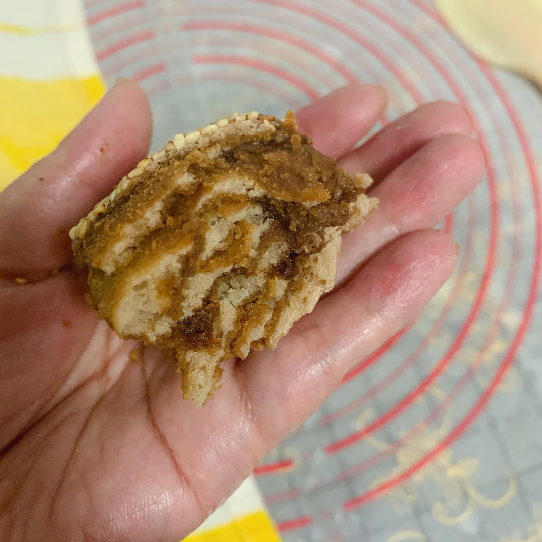 麻酱烧饼天津老味比外面卖的好吃多了