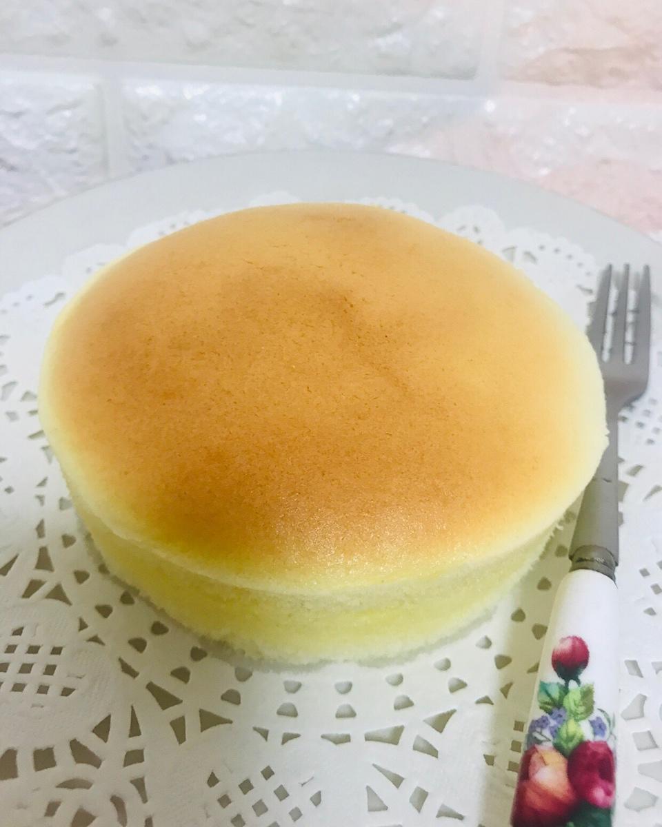 6寸轻芝士蛋糕(乳酪戚风蛋糕)