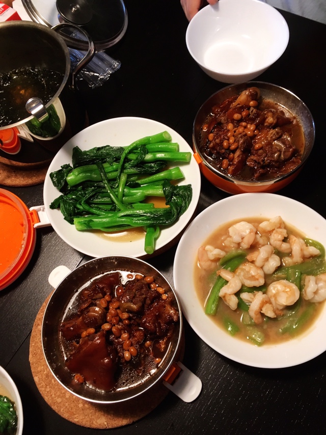 快手菜——蚝油丝瓜炒虾仁的做法