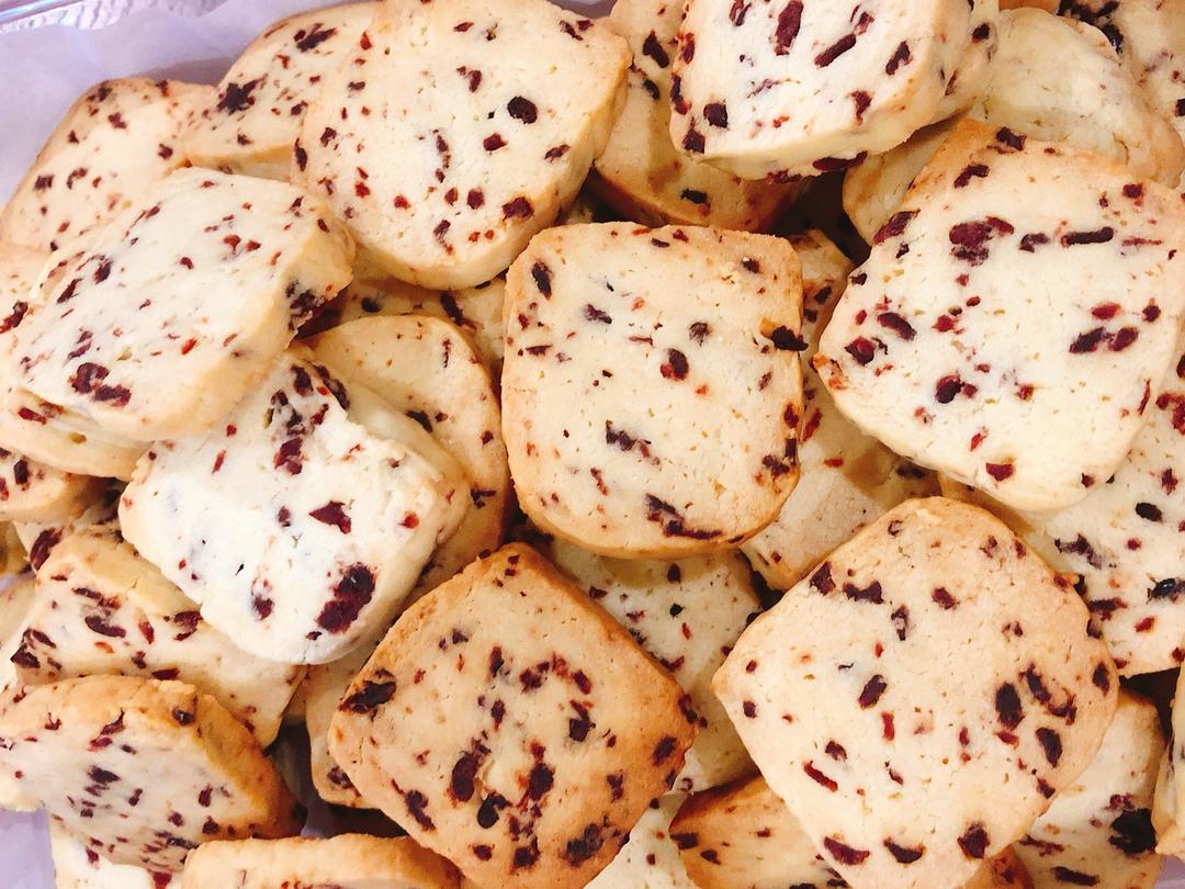 低糖少油版蔓越莓饼干