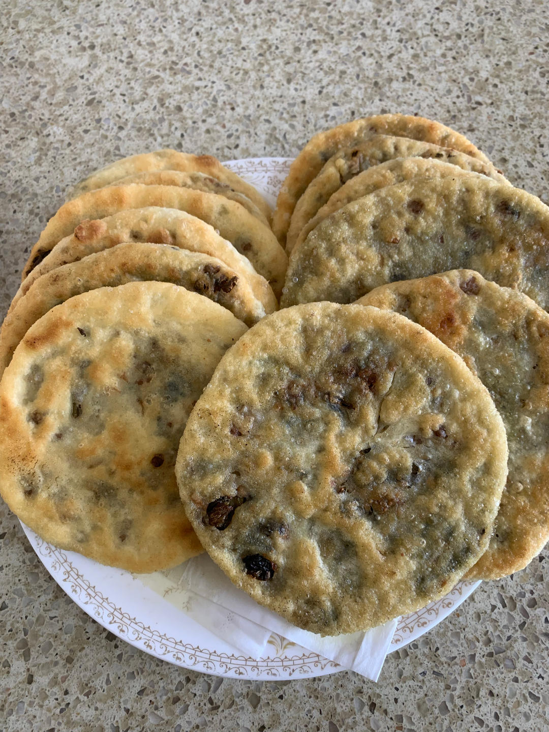 简单又好吃的咸菜饼