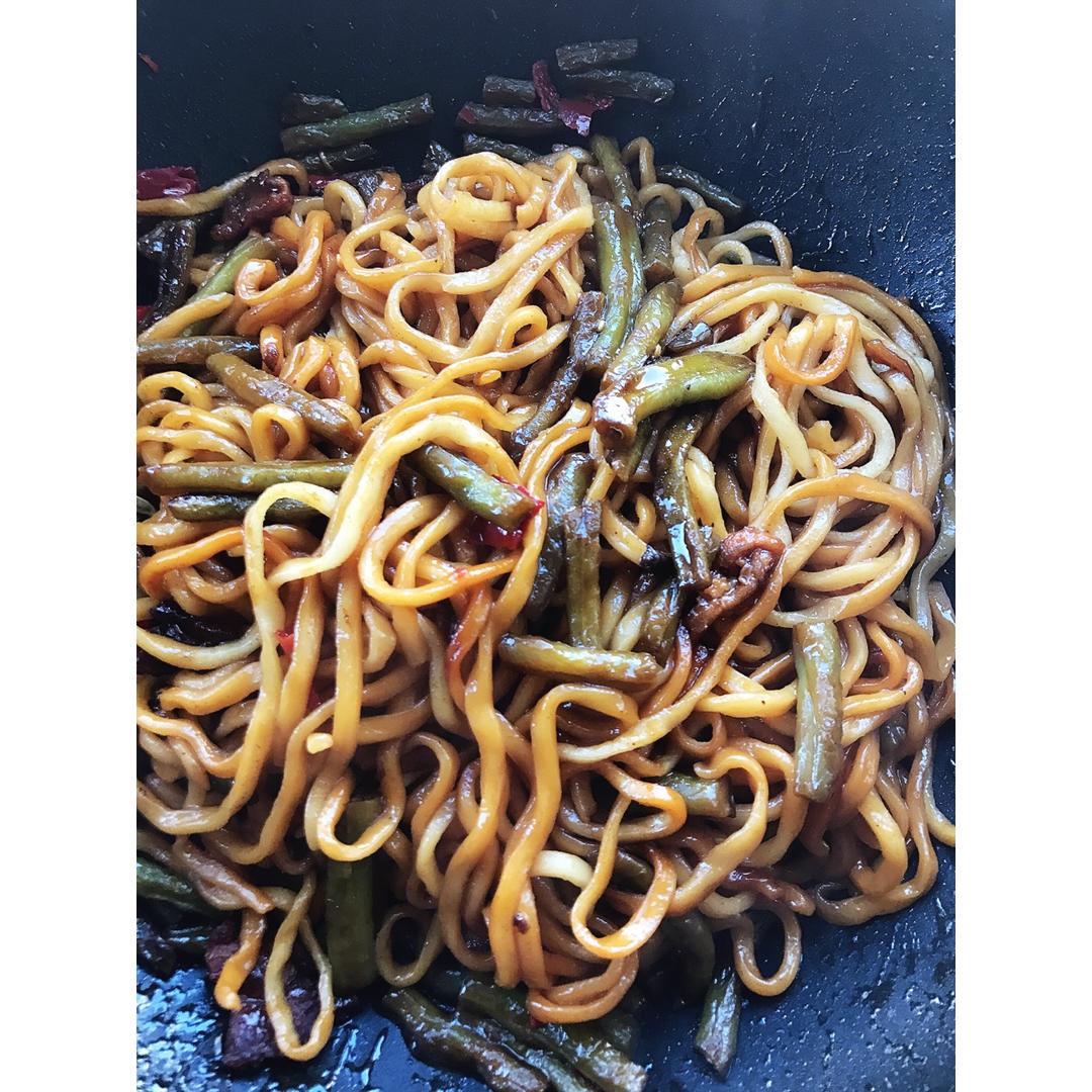 豆角焖面