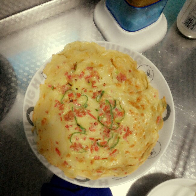 蔬菜鸡蛋饼