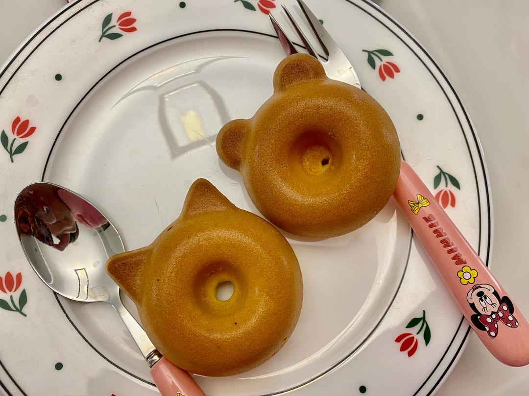 🧨新年特辑🐯敲简单只需搅拌的小老虎甜甜圈