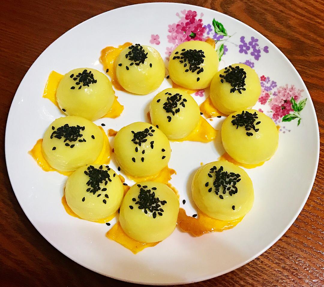 薯球蛋黄酥