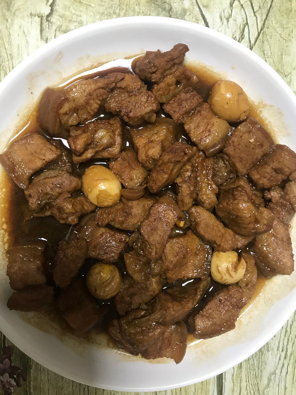 不焯水不放油的家常红烧肉