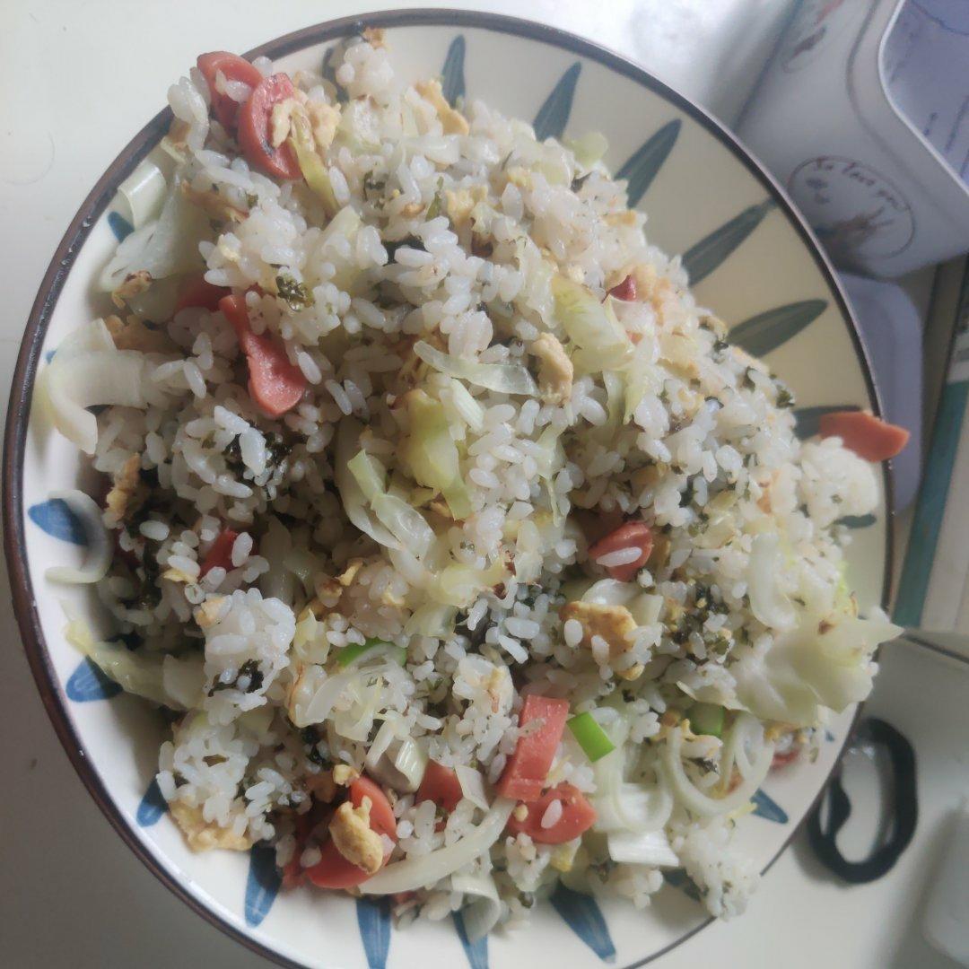 一定试试的！紫菜炒饭