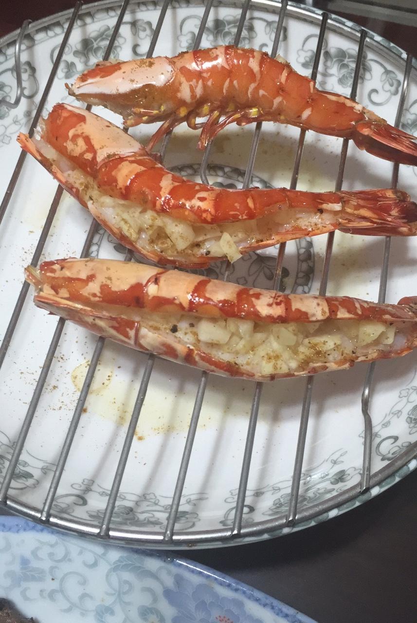 蒜蓉烤虾