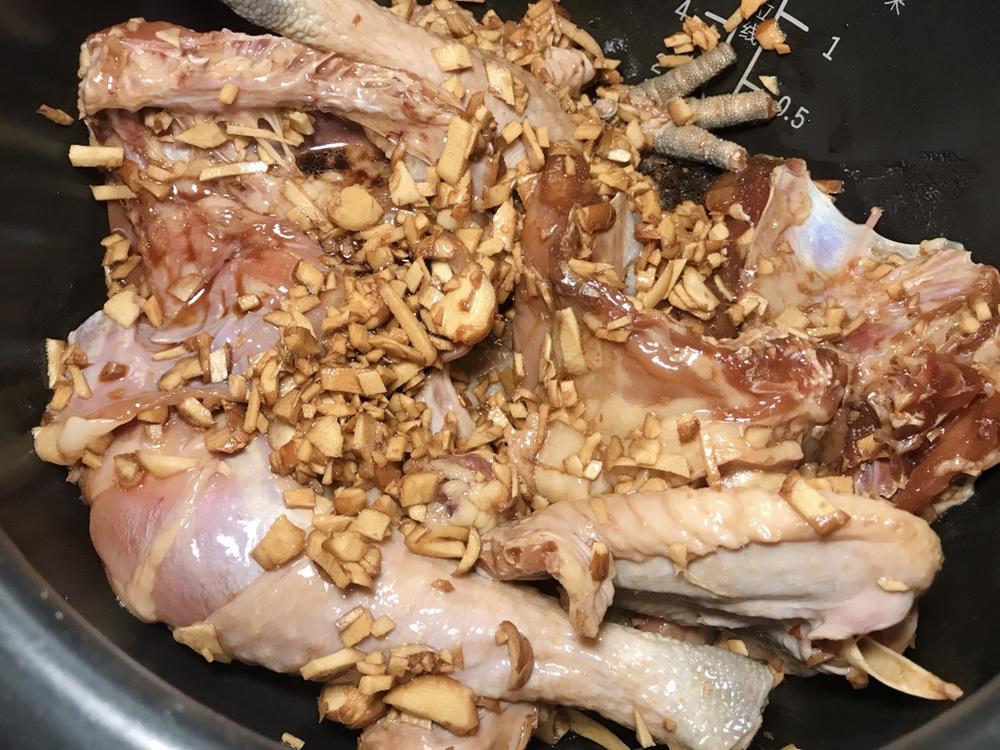 简单快手懒人版电饭锅沙姜鸡