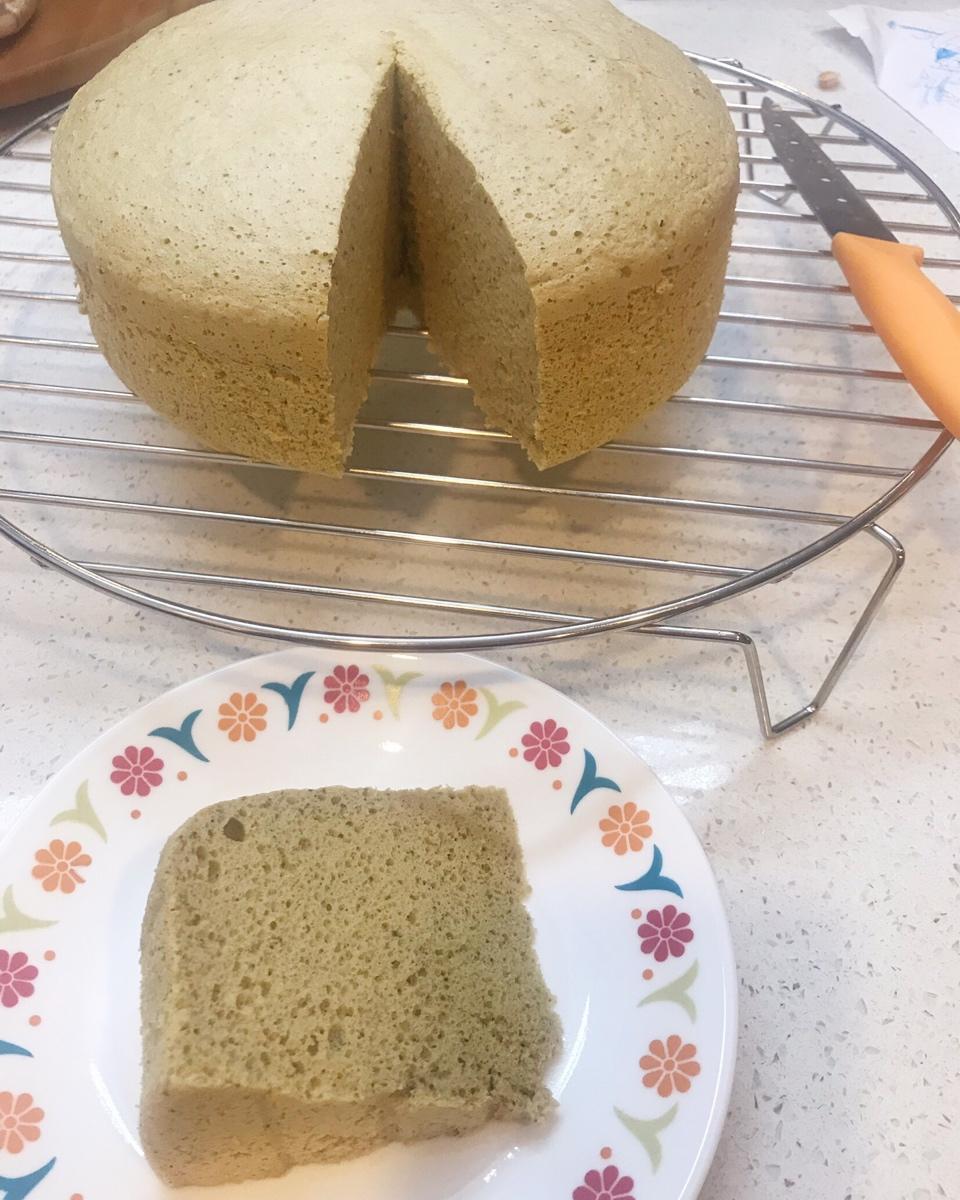 零失败戚风蒸蛋糕（8寸）可做蛋糕胚（另附红丝绒蒸蛋糕做法）