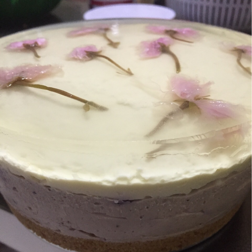 樱花渐变慕斯蛋糕（6寸）