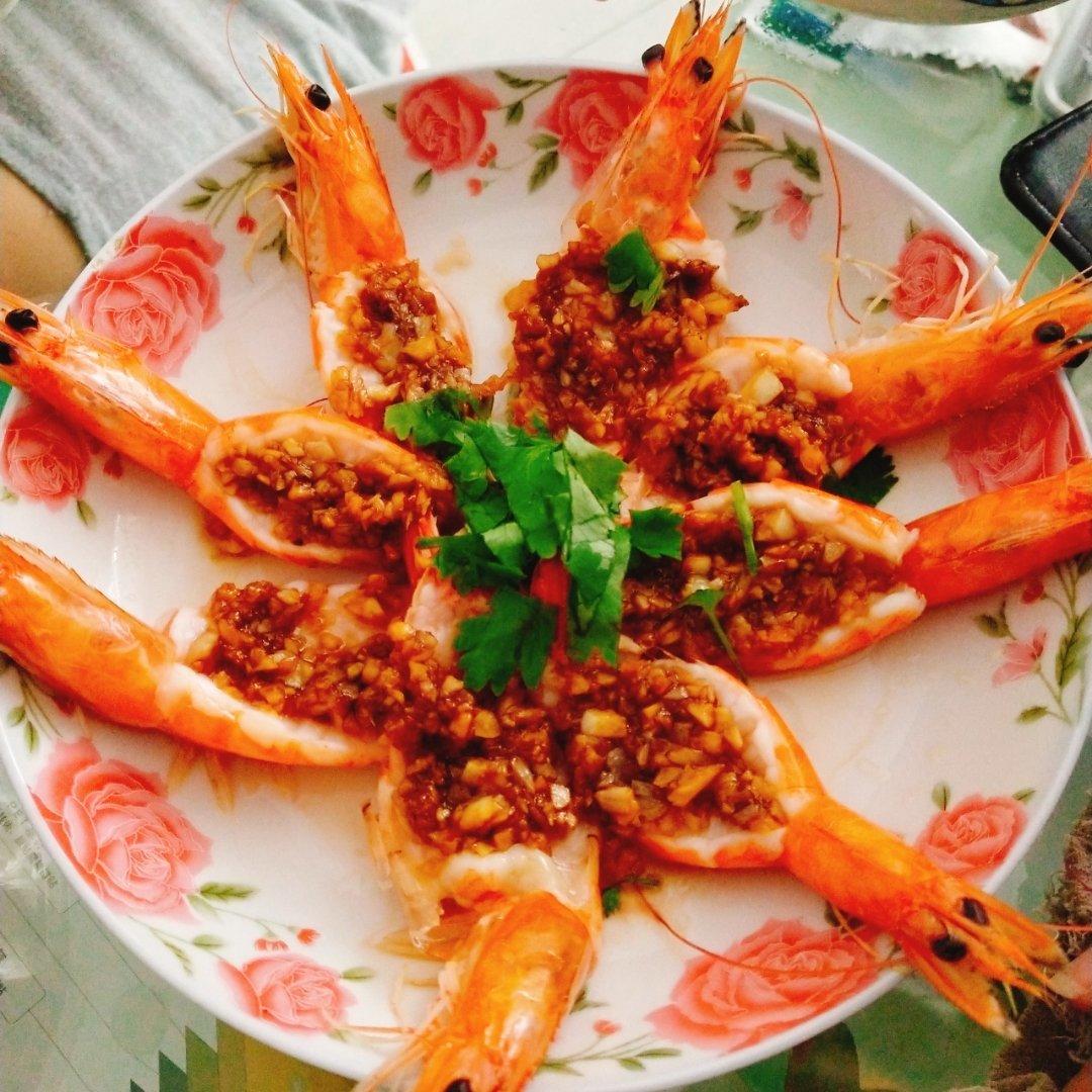 蒜蓉粉丝蒸虾
