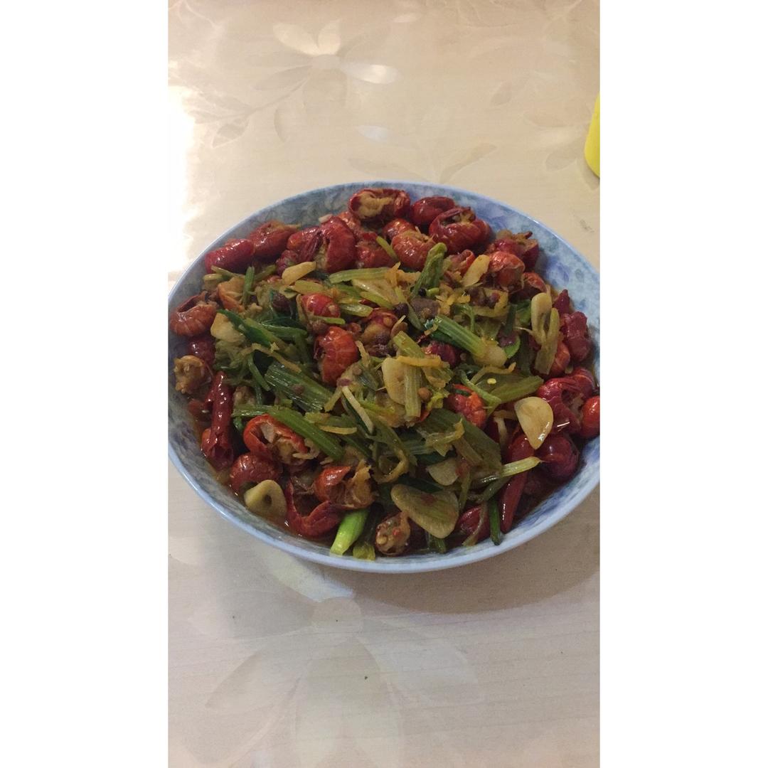 炒虾尾（香辣）