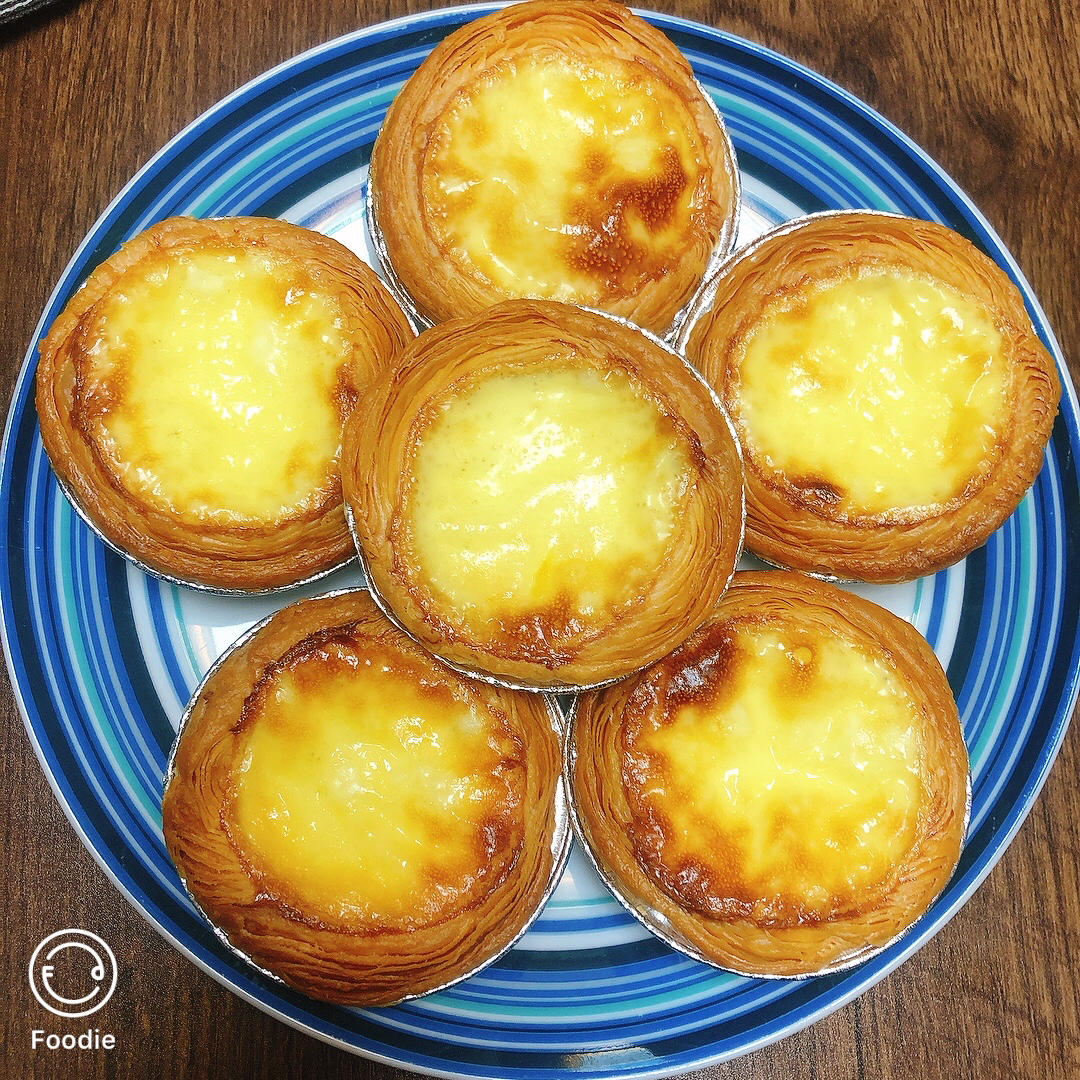 超简单烤蛋挞（无奶油版）