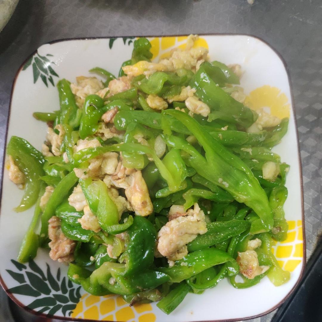 青椒炒蛋