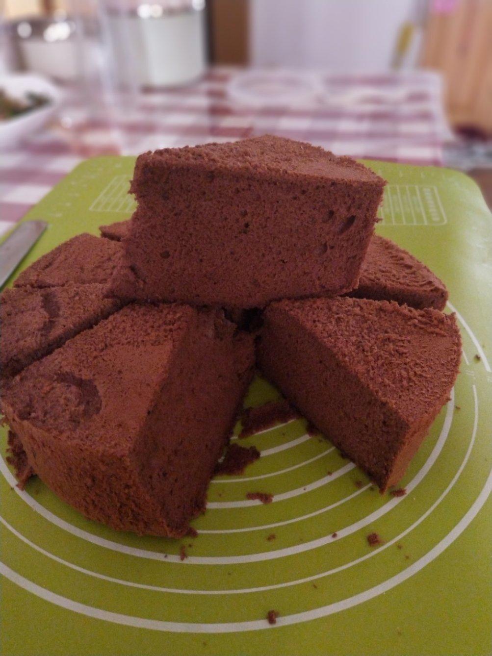 新手零失败的原味戚风蛋糕（八寸）