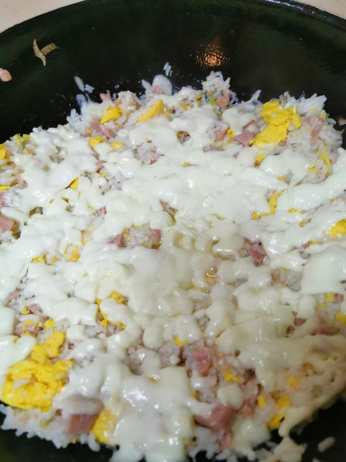 超简单芝士焗饭（无烤箱版）