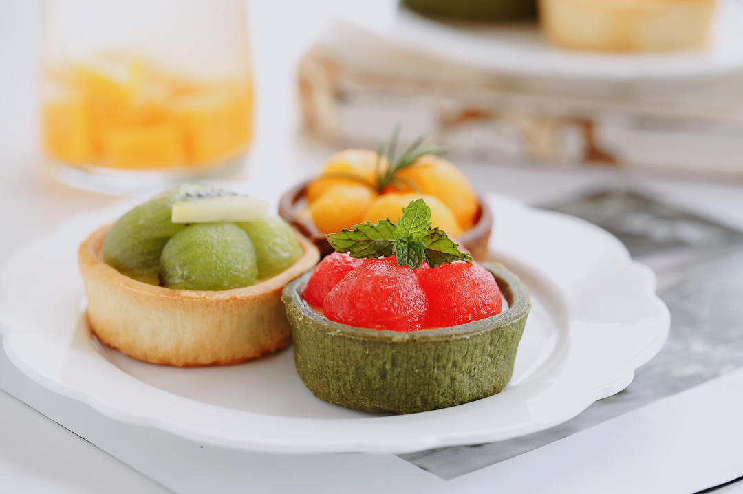 小清新水果奶酪塔的做法