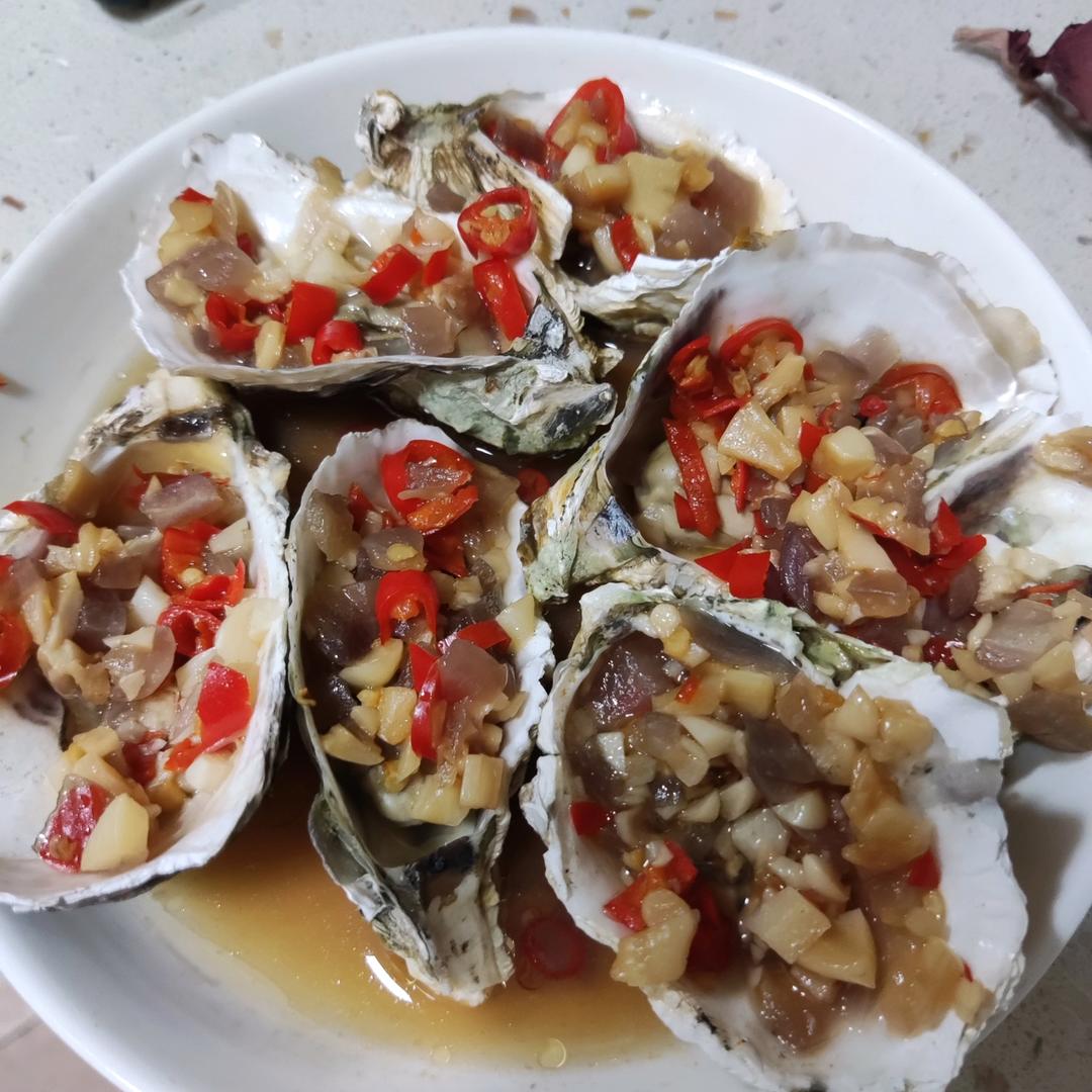 超简单～蒸蒜蓉生蚝