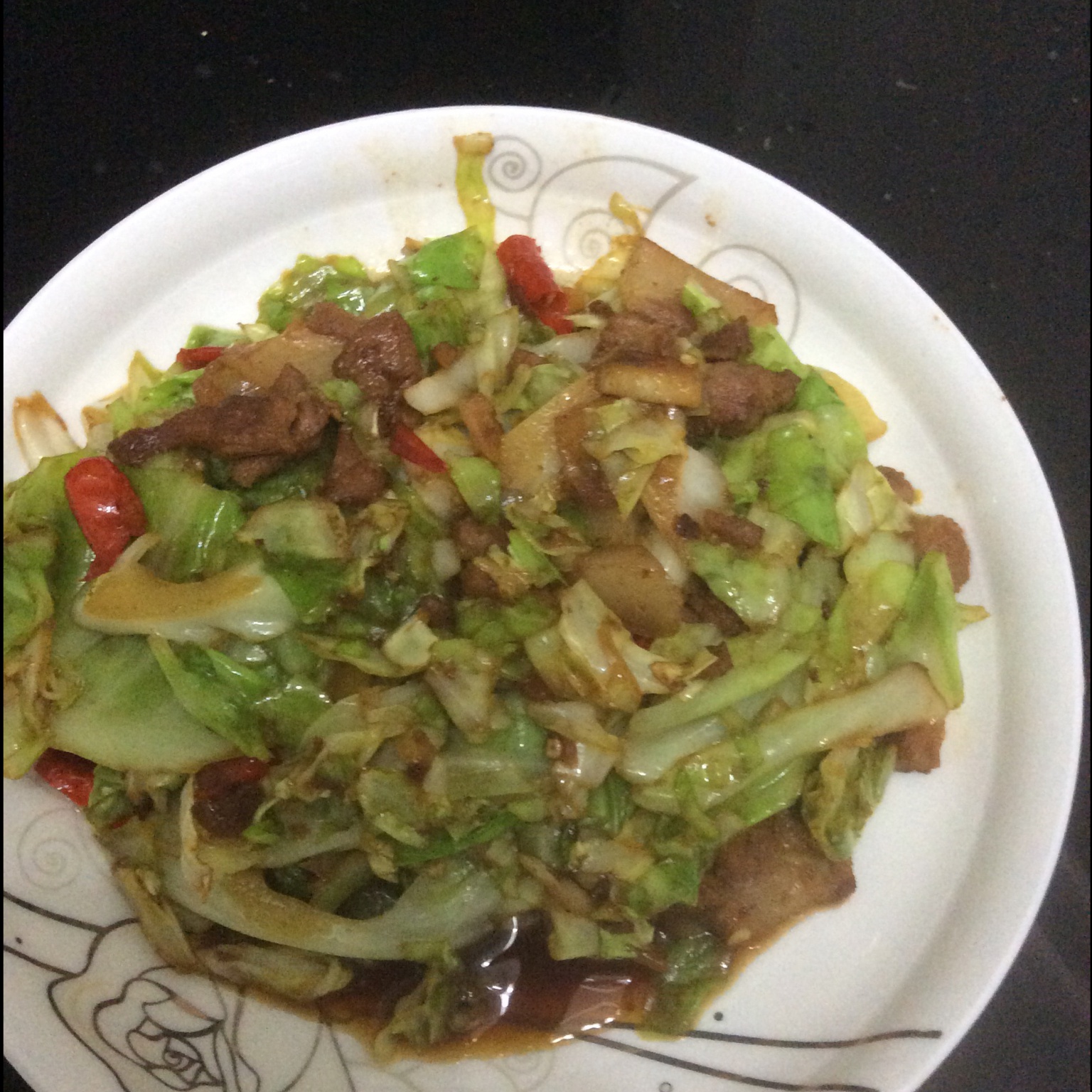 干锅手撕包菜