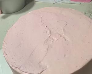 红心火龙果调色奶油蛋糕的做法 步骤4