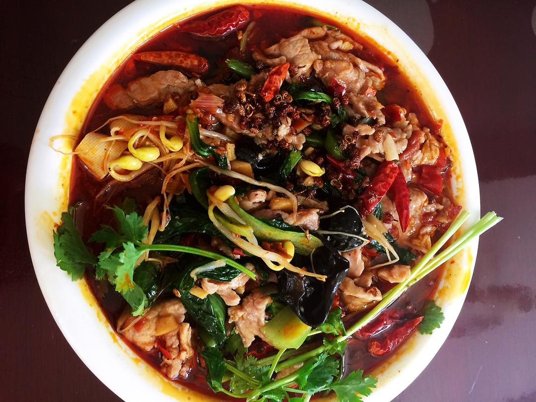 堂妈小厨——水煮肉片
