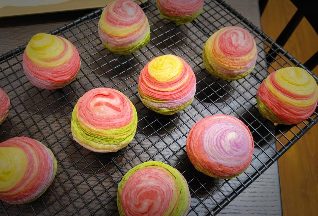 史上最详细彩色蛋黄酥教程