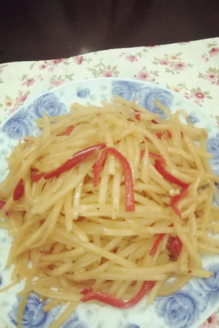 青椒土豆丝