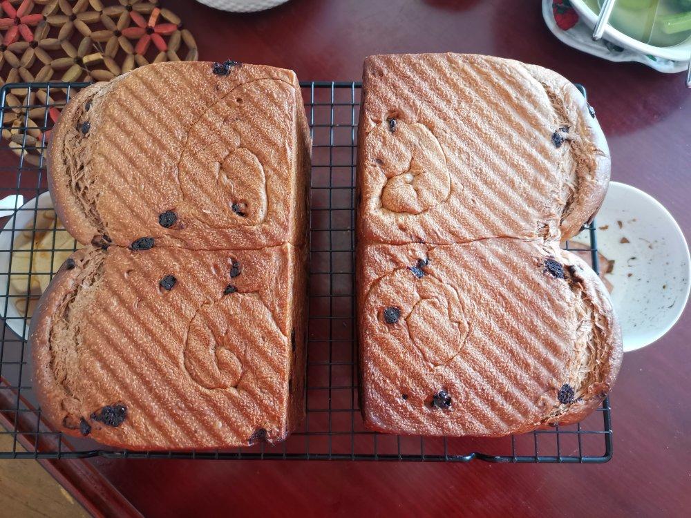 牛奶巧克力吐司