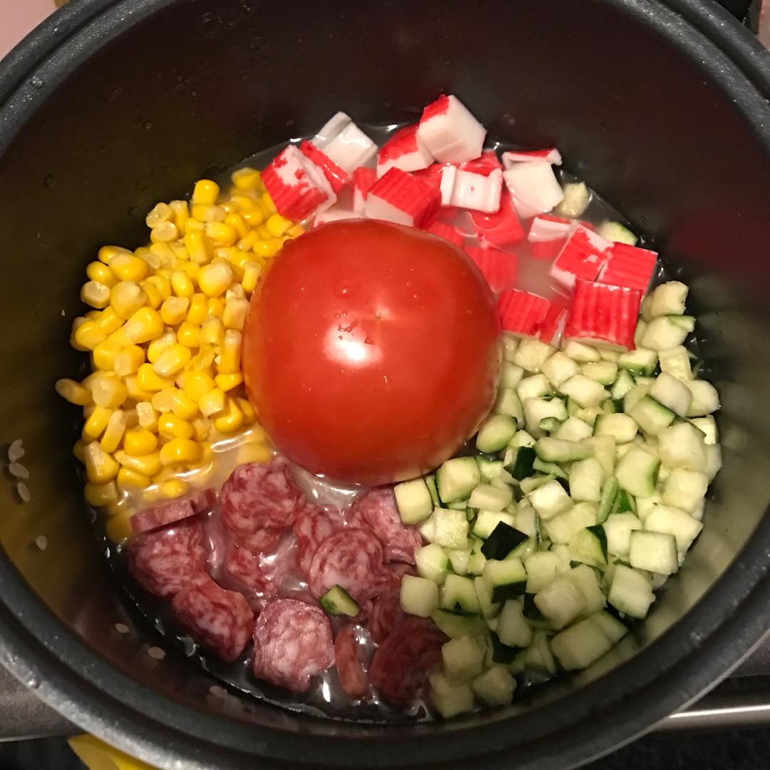 就是任性整个番茄饭豪华版