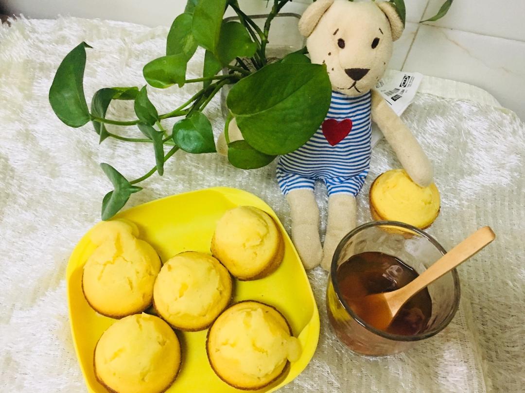 【夏日无负担系列】 蜂蜜柚子茶轻玛德琳