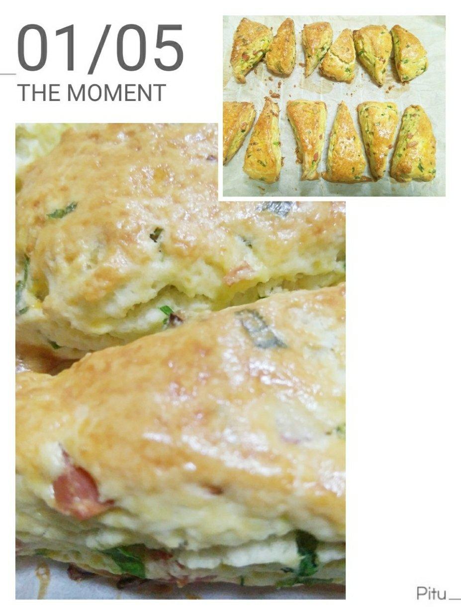 香葱培根咸司康