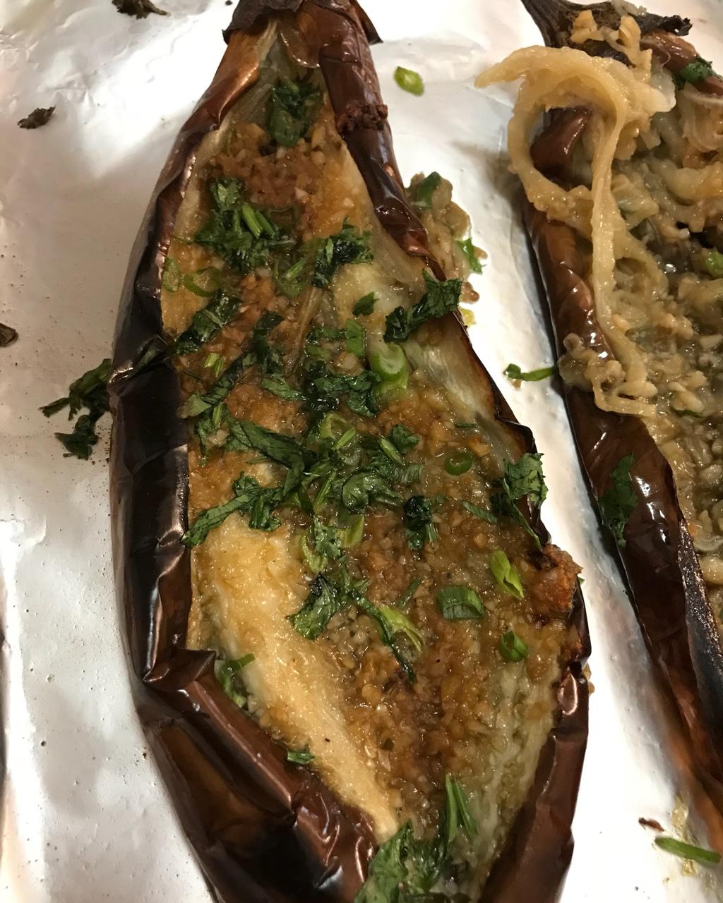 CC招牌菜销魂烤茄子，百吃不厌！