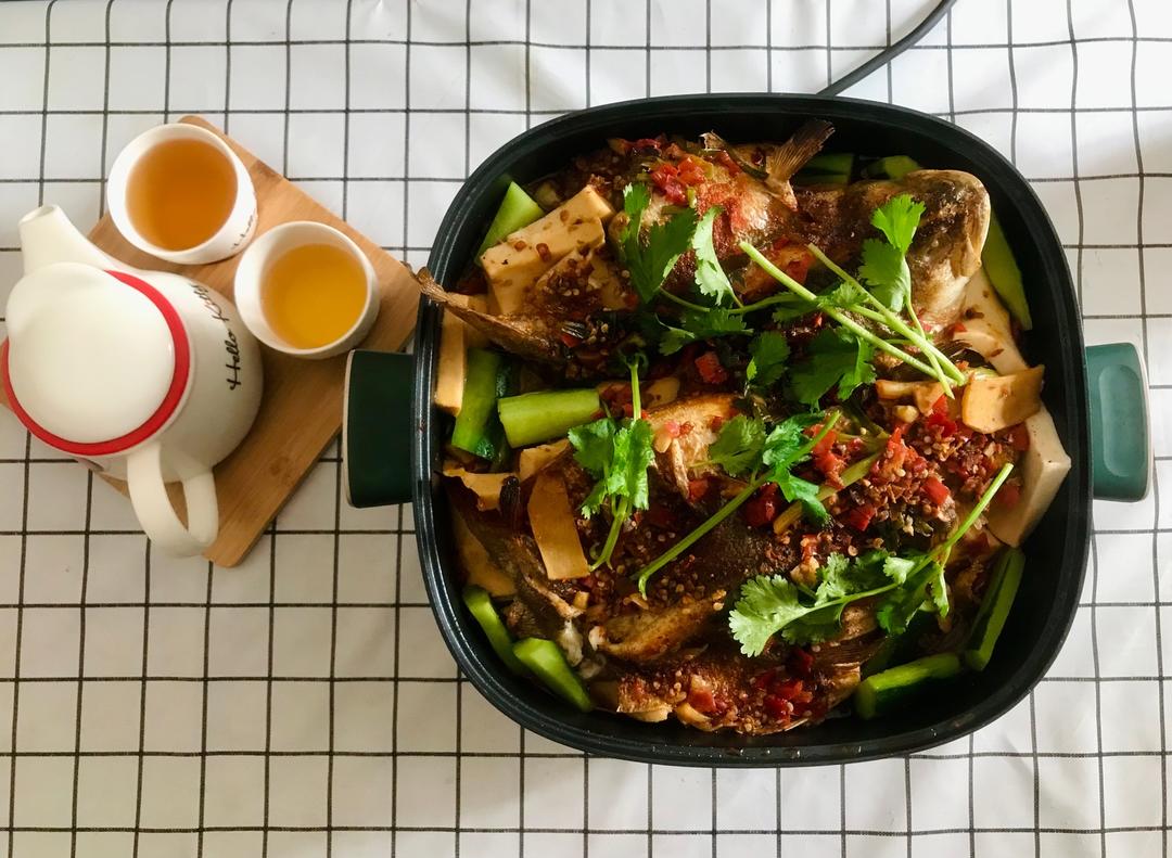 烤箱版香辣烤鱼