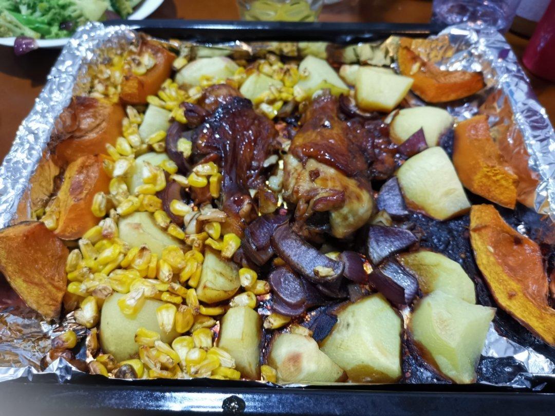 烤鸡腿（烤箱版超简单）