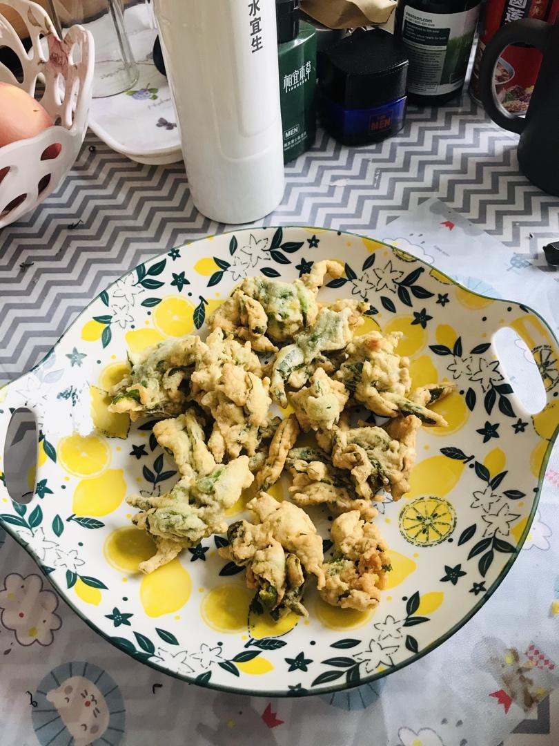 油炸薄荷叶～简单快手的零嘴😊