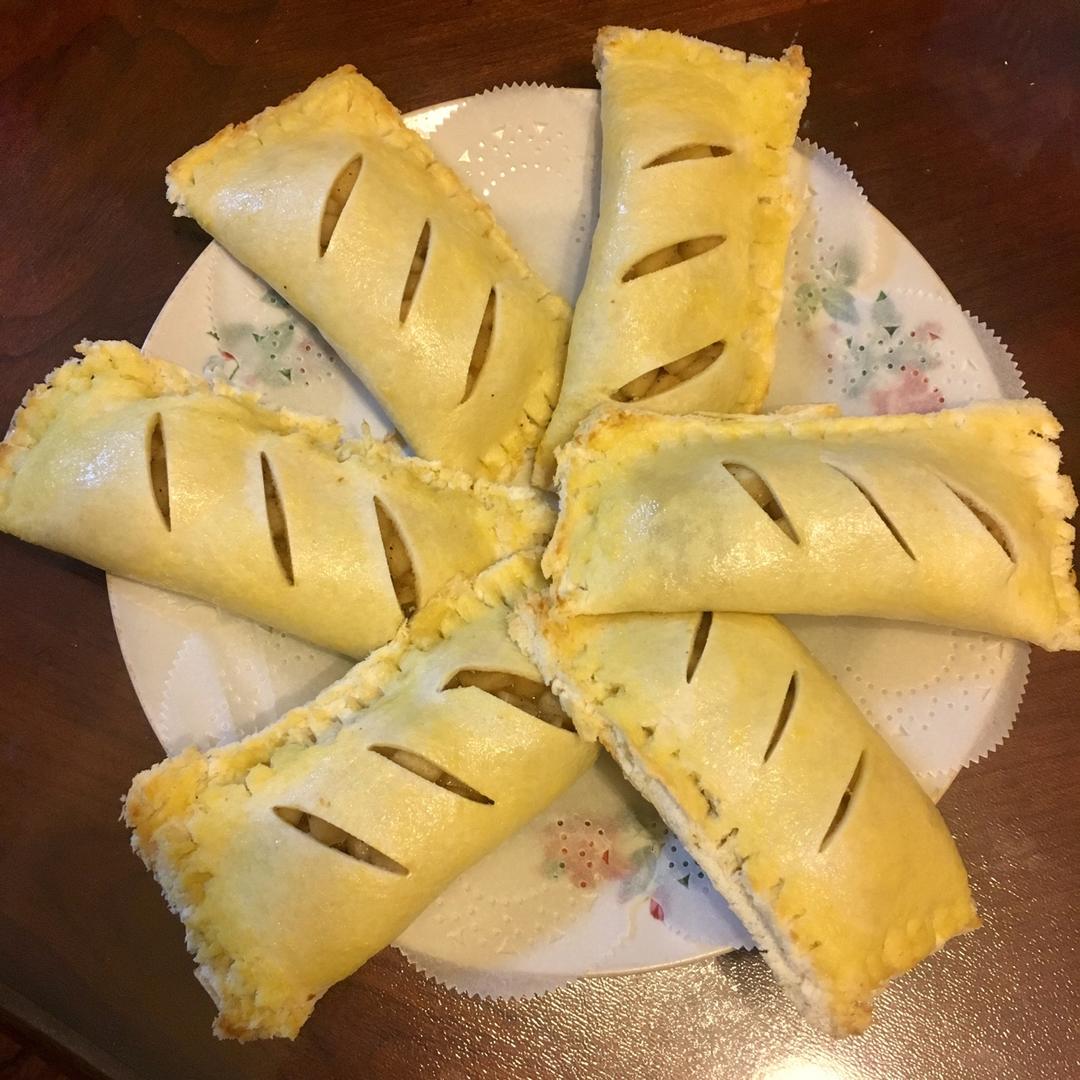 超简单快手的苹果吐司派