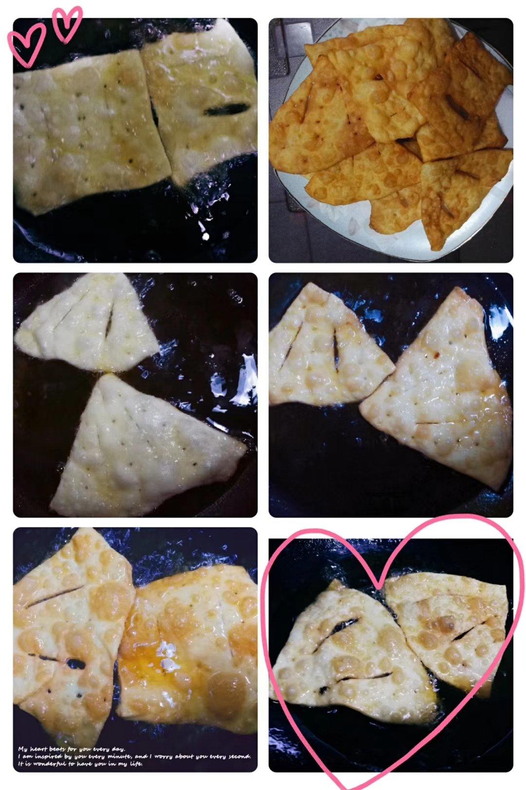 煎饼薄脆做法