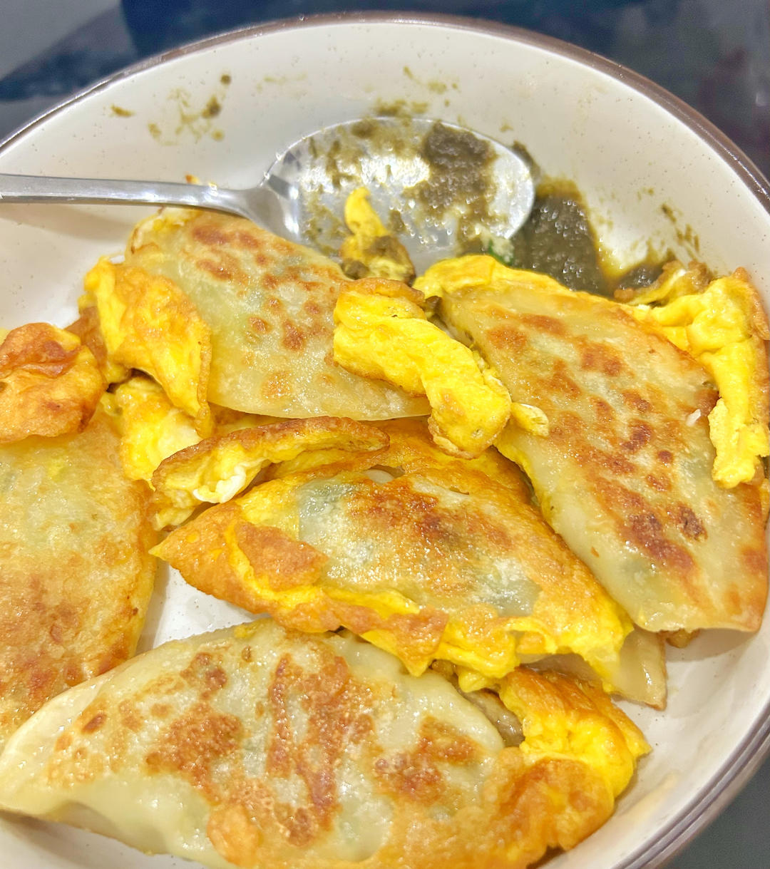 懒人快手抱蛋煎饺